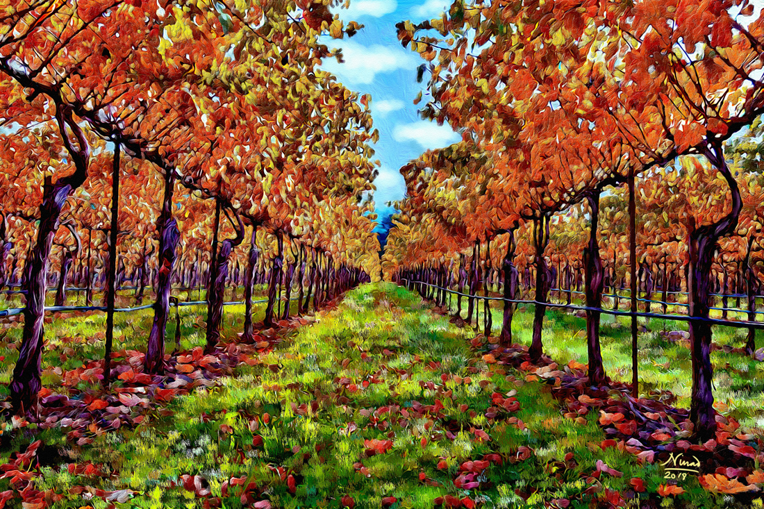 Fantasy Vines Painting final